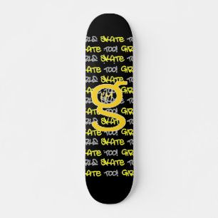 Les Filles Patinent Aussi ! - Skateboard noir - (o