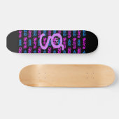 Les Filles Patinent Aussi ! - Skateboard noir - (r (Horz)