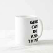 Les filles peuvent faire n'importe quoi Mug - Sip (Devant droit)