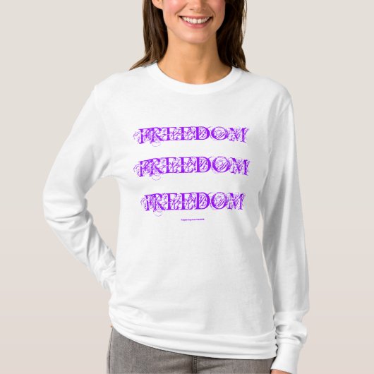 LES FILLES ROCK LIBERTÉ LONG SLEEVE T-SHIRTS SWEAT (Devant)