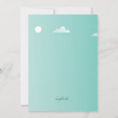 Les filles se reposent dans le soleil Invitation (Dos)