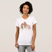Les filles sont aussi des singes de code ! T-shirt (Devant entier)