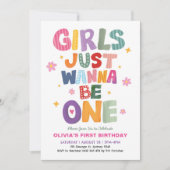 Les Filles Veulent Être Unes : Invitation d'Annive (Devant)