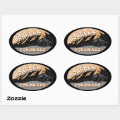 Les Flatirons, Chautauqua Park, Stickers Boulder (Feuille)