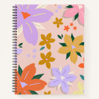 Les Fleurs 04 Retro Kleurrijke Bloemen