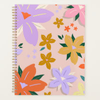 Les Fleurs 04 Retro Kleurrijke Bloemen