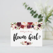 Les fleurs de Bourgogne, tu seras ma carte Flower  (Debout devant)