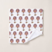 Les fleurs de Magnolia (Gant de toilette)