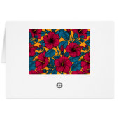 Les fleurs d'Hibiscus (Dos Horizontal)