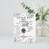 Les Fleurs du Mal 2 - Baudelaire Briefkaart (Staand voorkant)