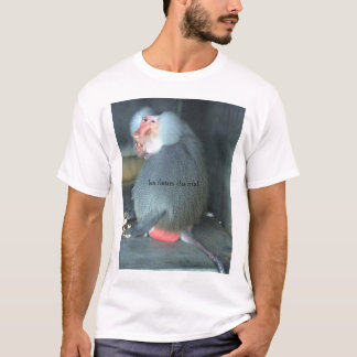 les fleurs du mal - baboon t-shirt