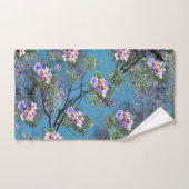 Les fleurs du printemps de Jacaranda répètent les (Serviette à main)