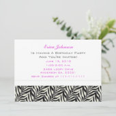 Les fleurs du printemps et les invitations au Zebr (Debout devant)