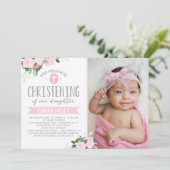 Les fleurs florales roses| Invitation de Christeni (Debout devant)