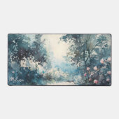 Les fleurs printanières et la forêt (Recto)