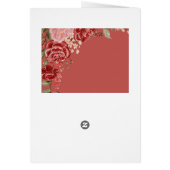 Les fleurs roses (Dos)