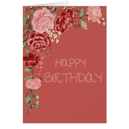 Les fleurs roses (Devant)