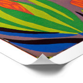 Les fleurs tropicales Art déco de Seguy (Coin)