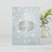 Les flocons de neige, les invitations aux mariages (Debout devant)