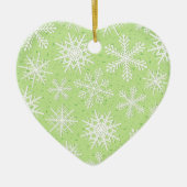 Les flocons de neige, ornement (Devant)