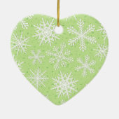 Les flocons de neige, ornement (Dos)