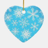 Les flocons de neige, ornement (Dos)