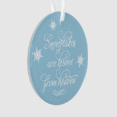 Les flocons de neige sont des baisers du ciel Cita (devant)