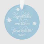 Les flocons de neige sont des baisers du ciel Cita (devant)