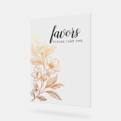 "Les Flores D'Or De L'Amour" | Cadeaux de mariage (Angle)