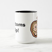 Les fonds lèvent le bébé dans la tasse d'utérus -- (Centre)