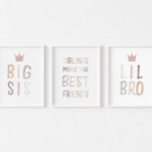 les frères et soeurs font les meilleurs amis impri