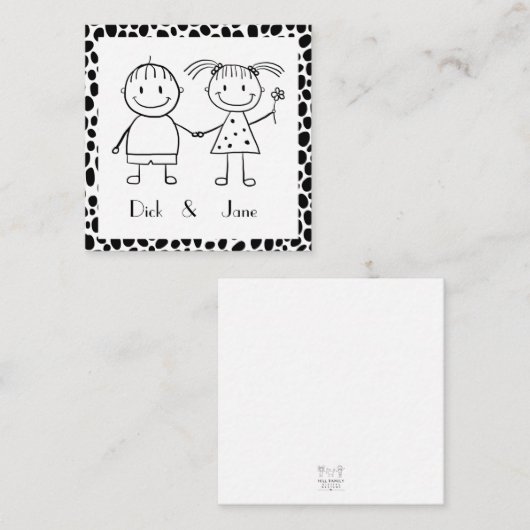 Les frères et soeurs sont éternels - Cartes Cadeau (Devant / Derrière)