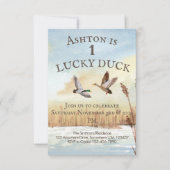 Les garçons Chasse Invitation (Devant)