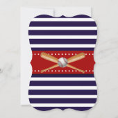 Les garçons de baseball Baby Shower Invitations (Dos)