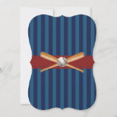 Les garçons de baseball Baby Shower Invitations (Dos)