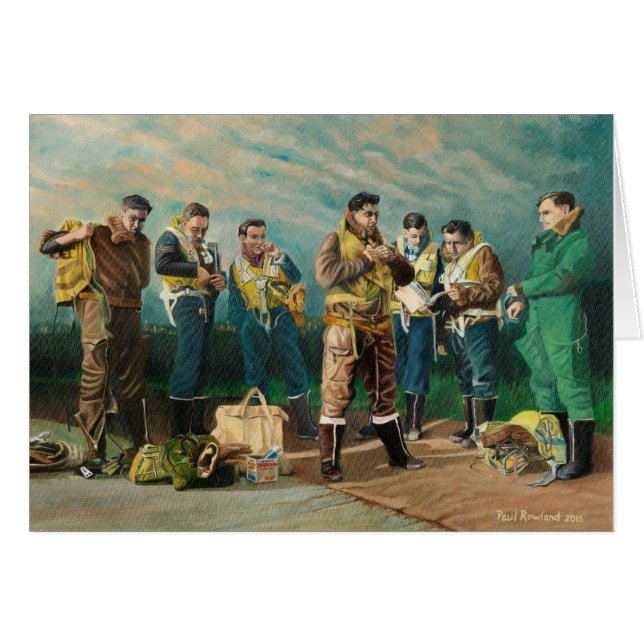 Les garçons de bombardier - cartes vierges (Devant horizontal)