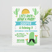 Les garçons Taco ''A Party Anniversday Invitation (Debout devant)