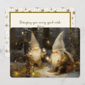 Les Gardiens de la Carte de Vacances Lumineuse à P (Devant / Derrière)