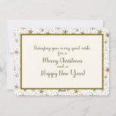 Les Gardiens de la Carte de Vacances Lumineuse à P (Dos)