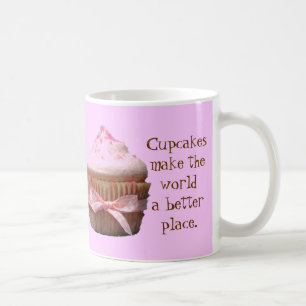 Les gâteaux font du monde un endroit meilleur. Mug