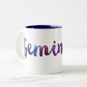 Les Gémeaux Deux-Ont modifié la tonalité la tasse (Devant gauche)