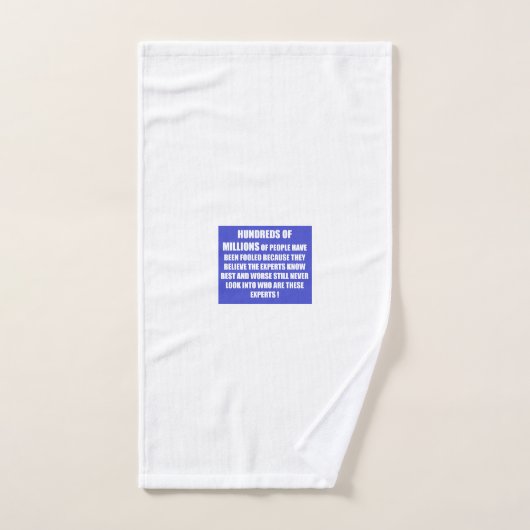 Les gens choisissent des poèmes de style de vie (Serviette à main)