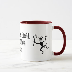 Les "gens dans l'enfer tasse de café VEULENT eau