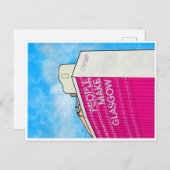 Les gens font Glasgow carte postale (Devant / Derrière)