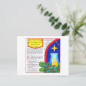 Les gens marchent dans les ténèbres Carte postale  (Debout devant)