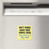 Les gens ne pensent pas drôle Frigo Aimant (In Situ (Lave-vaisselle))