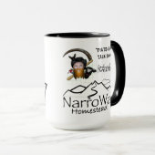 Les gens parlent à la tasse ! Mug (Devant droit)