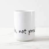 Les gens, pas les produits Mug (Centre)