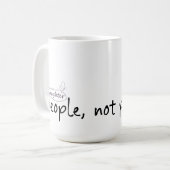 Les gens, pas les produits Mug (Devant gauche)