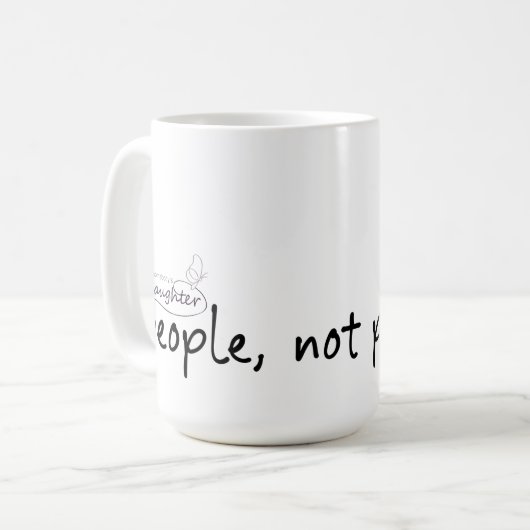 Les gens, pas les produits Mug (Devant gauche)